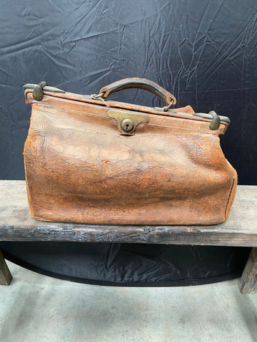 Slouched Leather Doctor's Bag