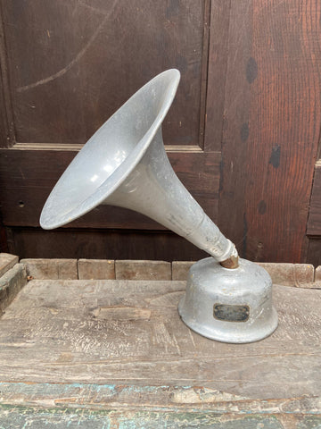 Vintage Aluminium Moon Horn Speaker