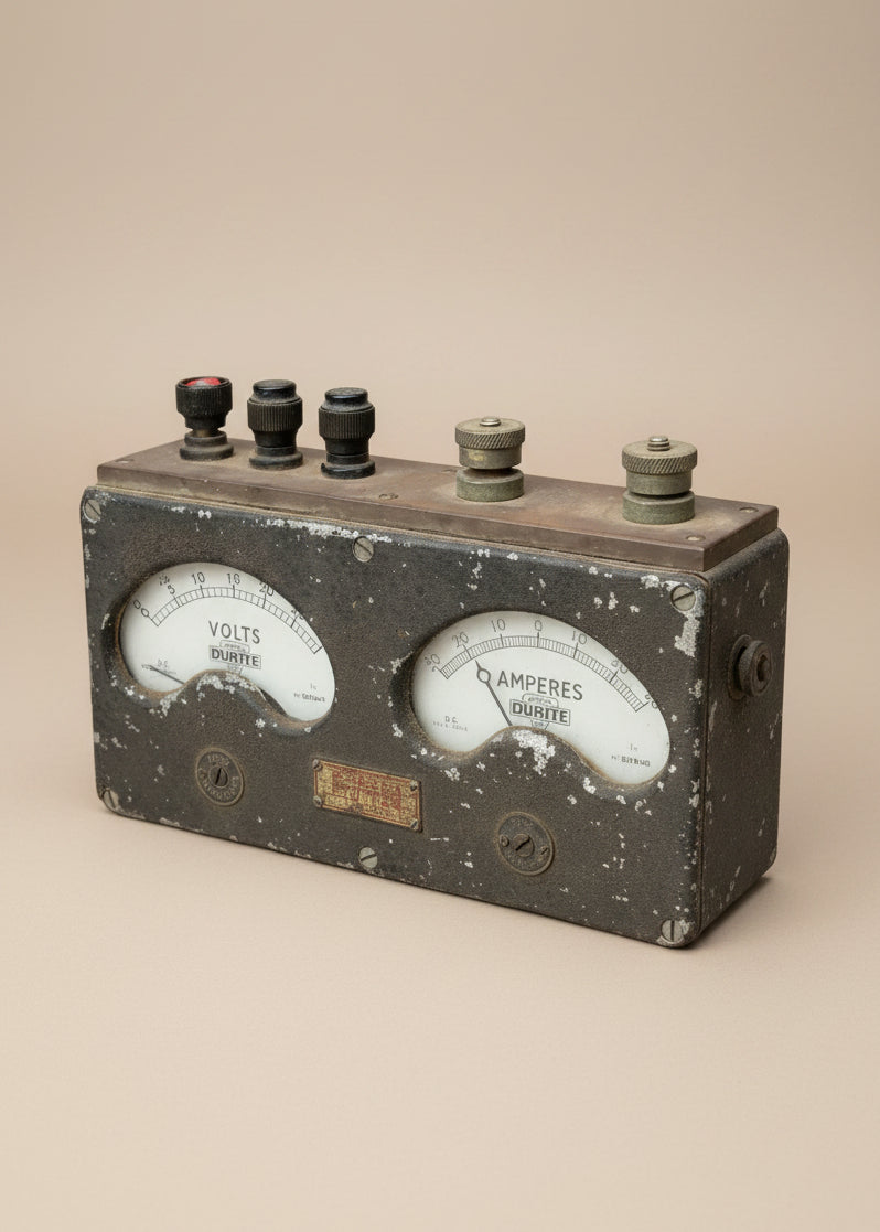 Antique Ampere Volt Tester – Ashwood Props