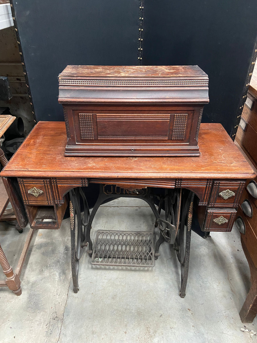 Vintage Jones Sewing Machine Ashwood Props