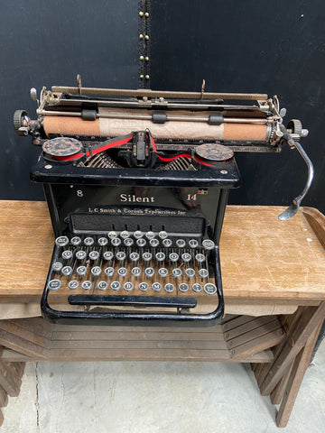 L C Smith & Corona Silent Typewriter