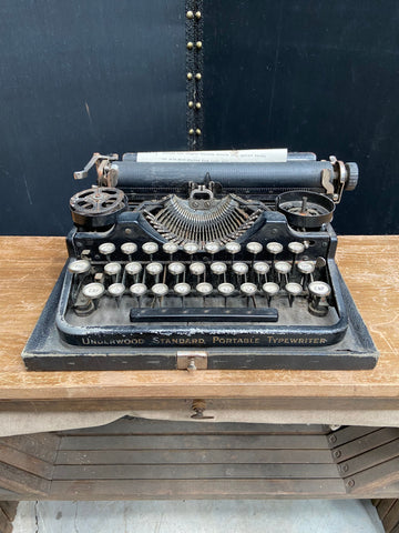 Underwood Standard Portable Typewriters