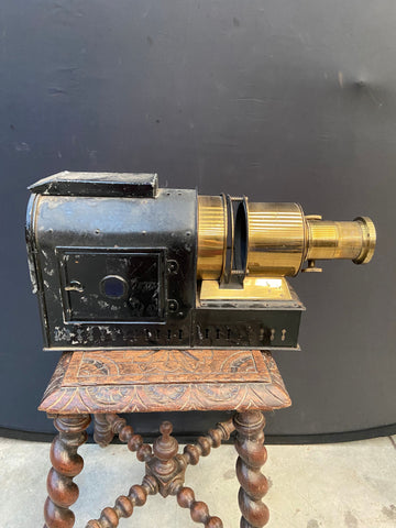 Antique Magic Lantern Slide Projector