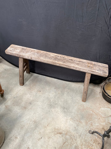 Small Rustic Pig Bench