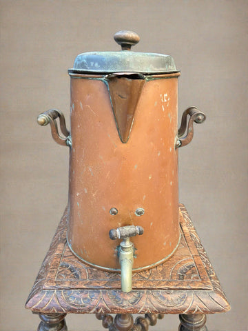 Tall Copper Hot Water Urn