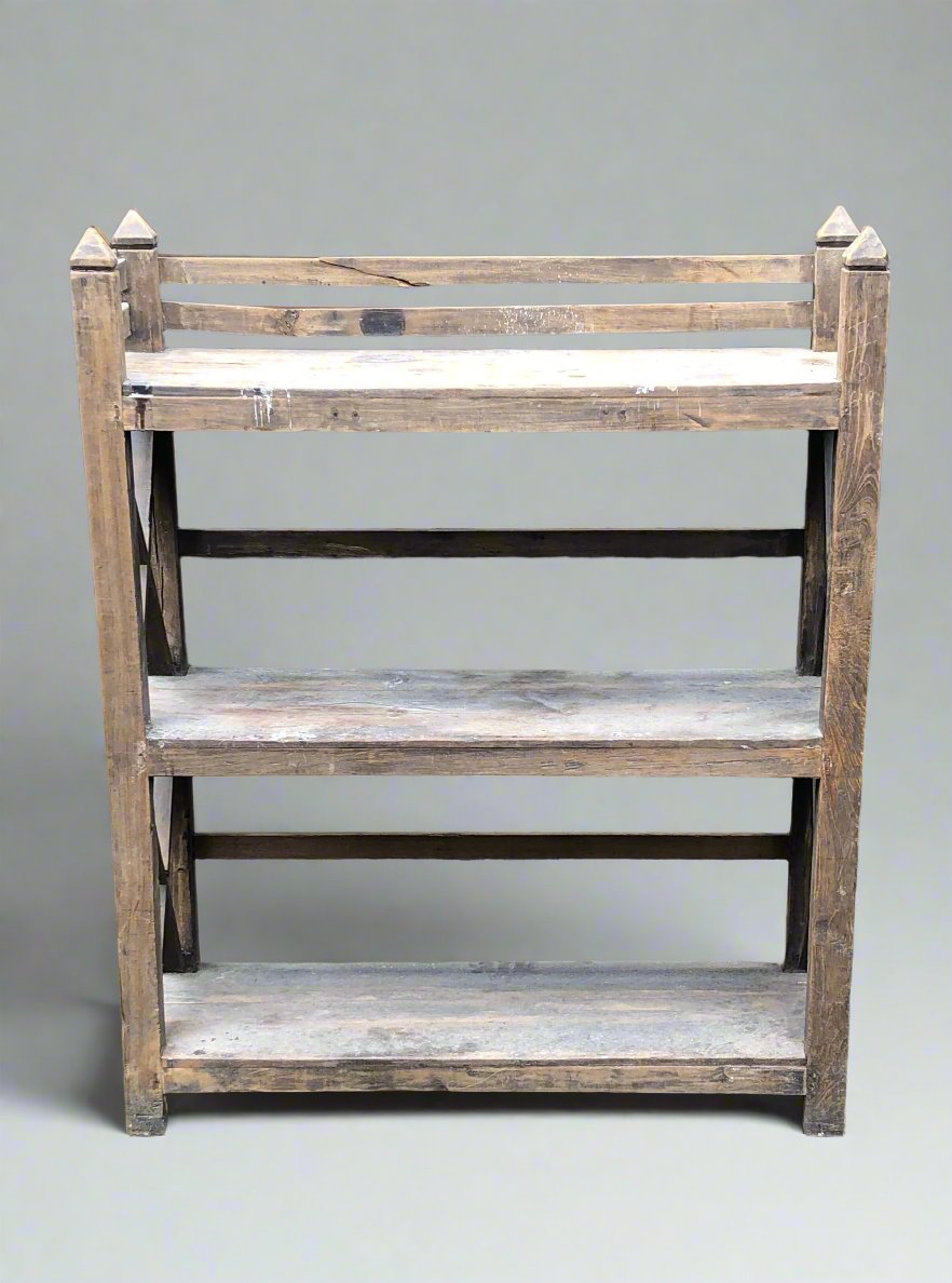 Mango Wood Shelving Rack Ashwood Props