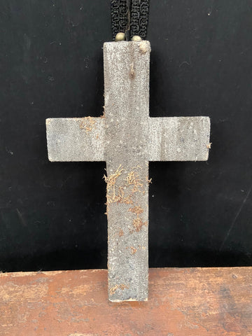 Small Grey Headstone Cross