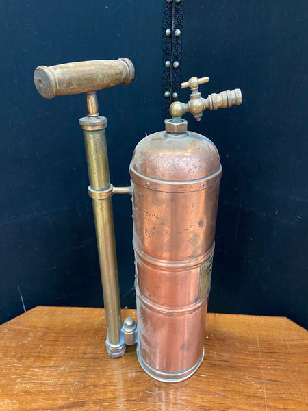 Copper Fire Extinguisher