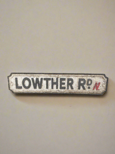 Lowther Road Street Signage