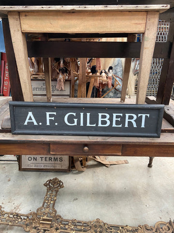 A.F. Gilbert Signage