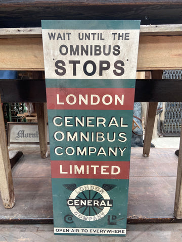 London Omnibus Company Sign