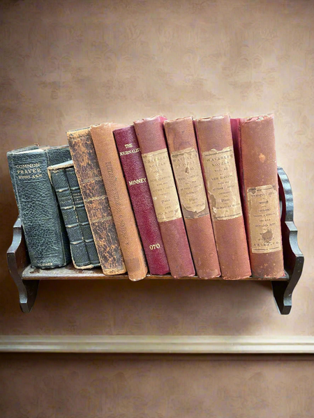 Bookshelves of Antique Books