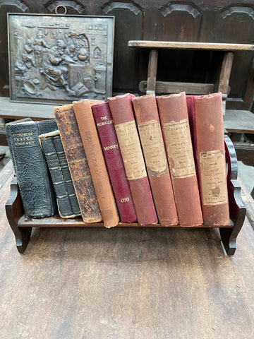 Bookshelves of Antique Books