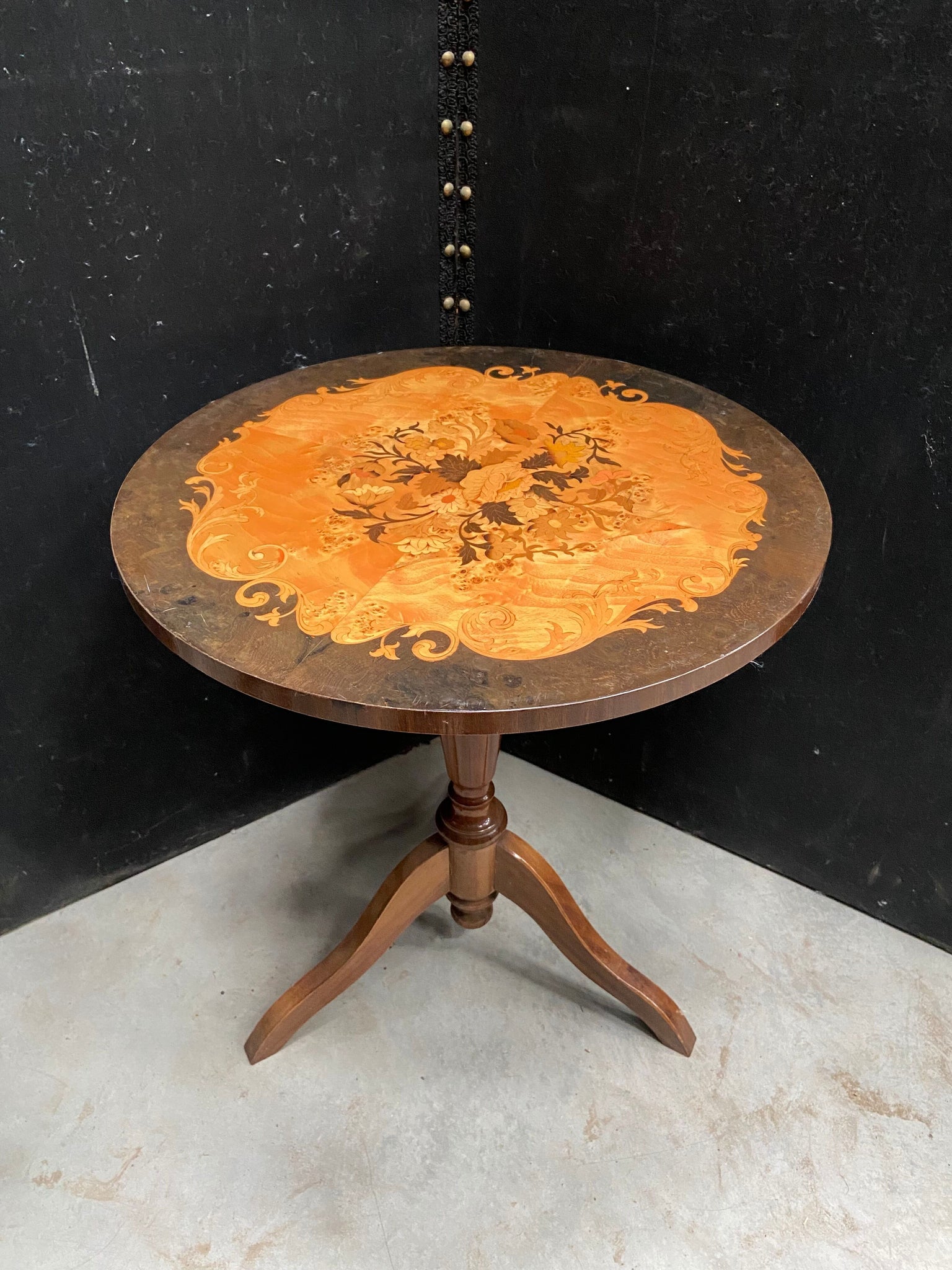 Marquetry Occasional Table