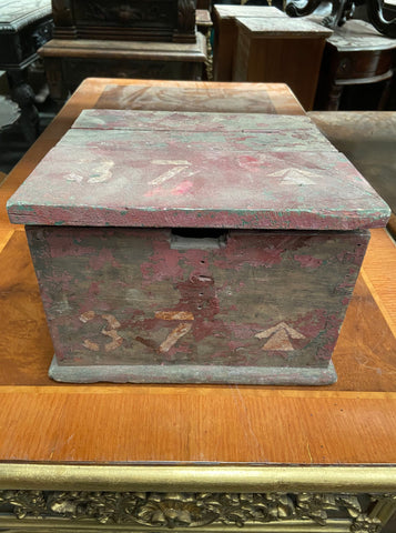 Small Rustic Military Box