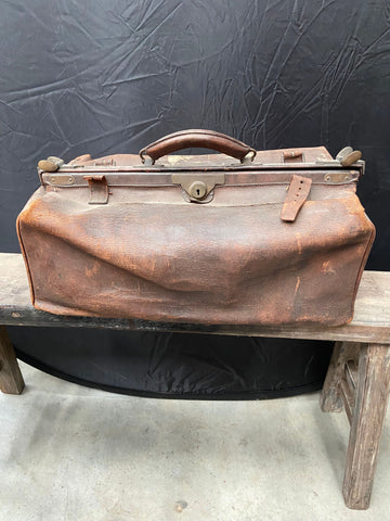Brown Leather Doctor's Bag