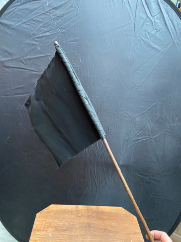 Handmade Black Flags