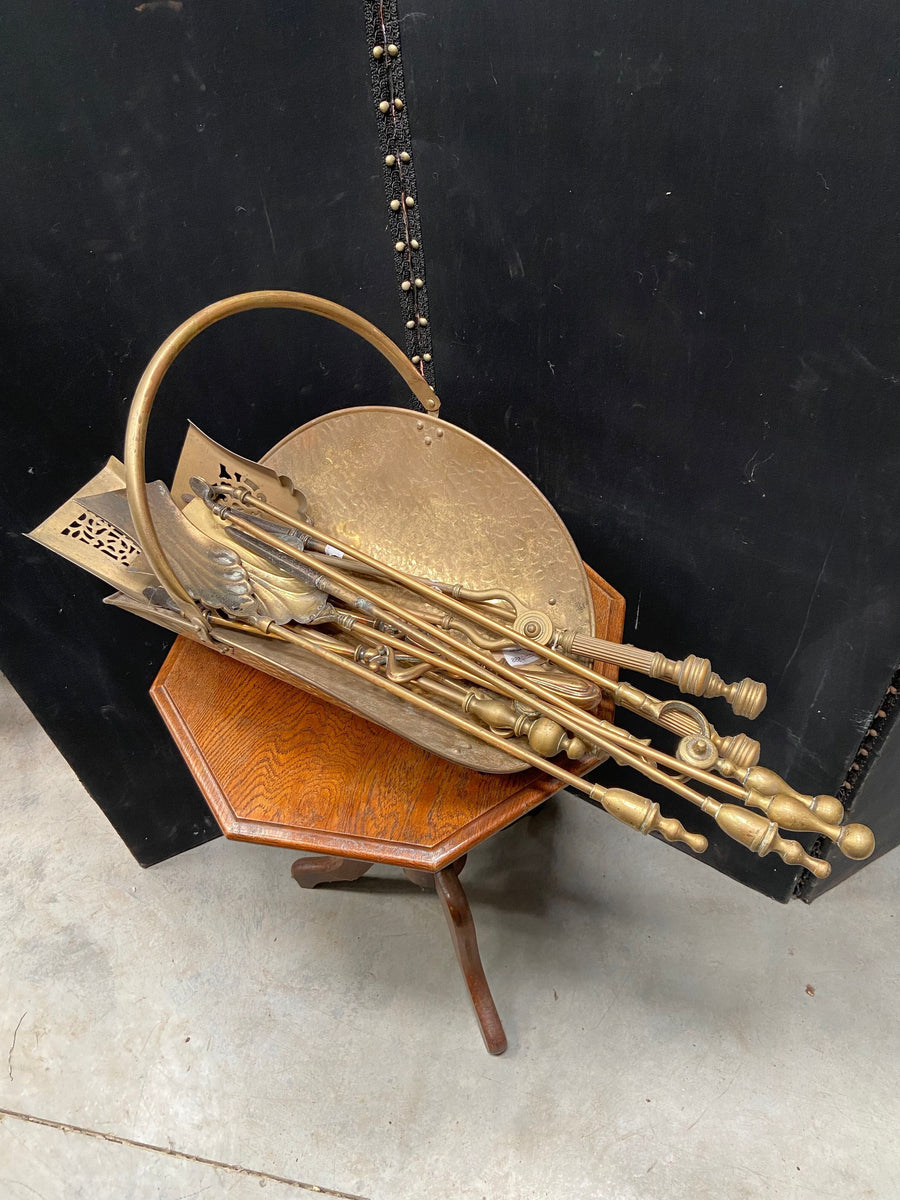Brass Fireside Accessory Set – Ashwood Props