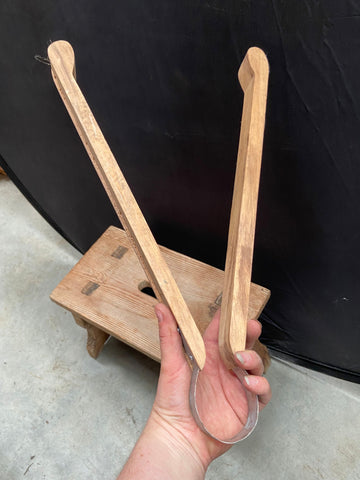 Wooden Laundry Tongs