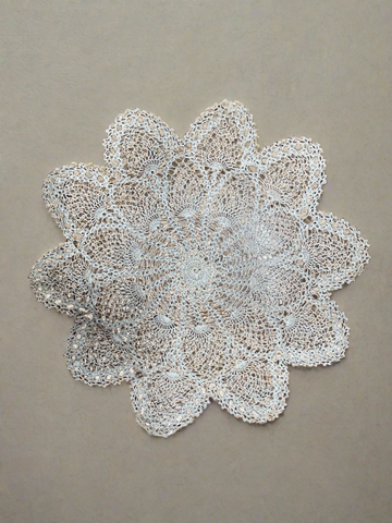 A Set of Vintage Lace Doilies