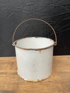 White Paint Bucket