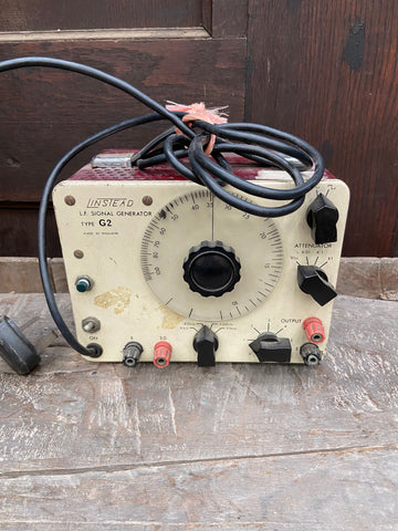 Vintage Linstead Oscillator Signal Generator