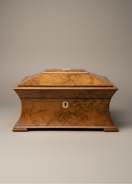 Pink Lined Sewing/Jewellery Box