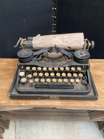 Aged Underwood Typewriter