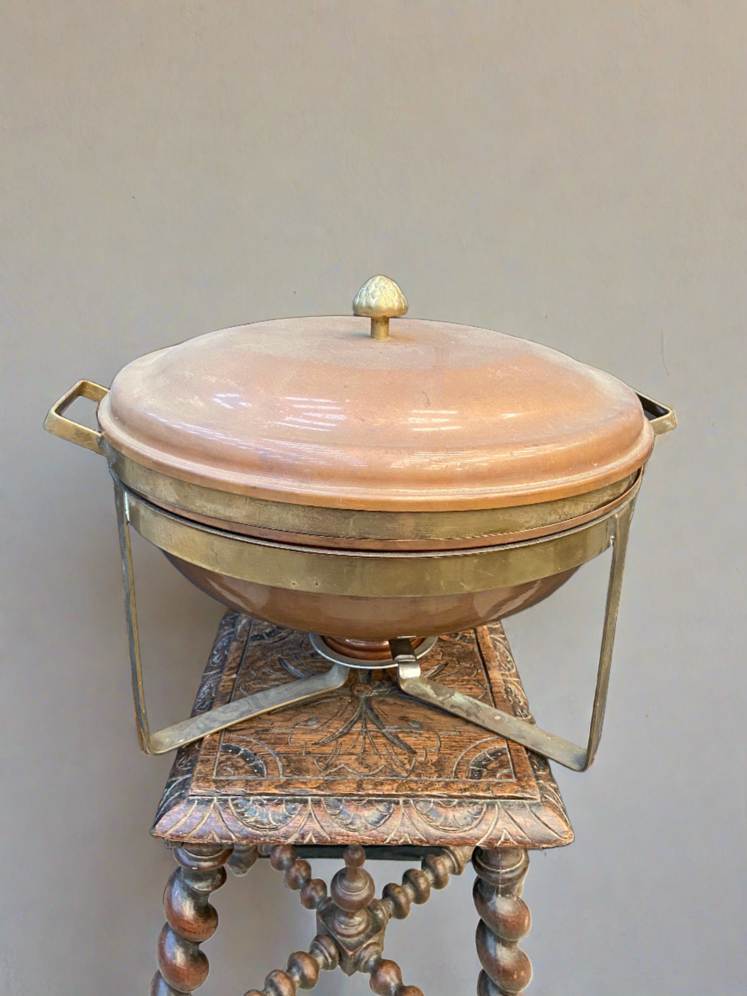 Antique Chafing Warming Dish