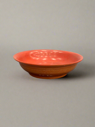 Vintage Orange and Peach Bowl