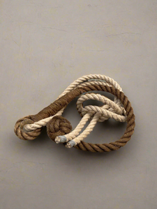 Thick Brown and Hessian Rope