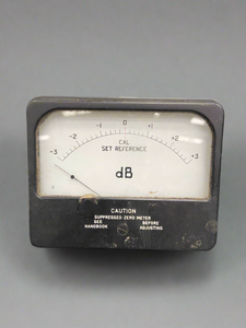 Vintage Decibel VU Meter