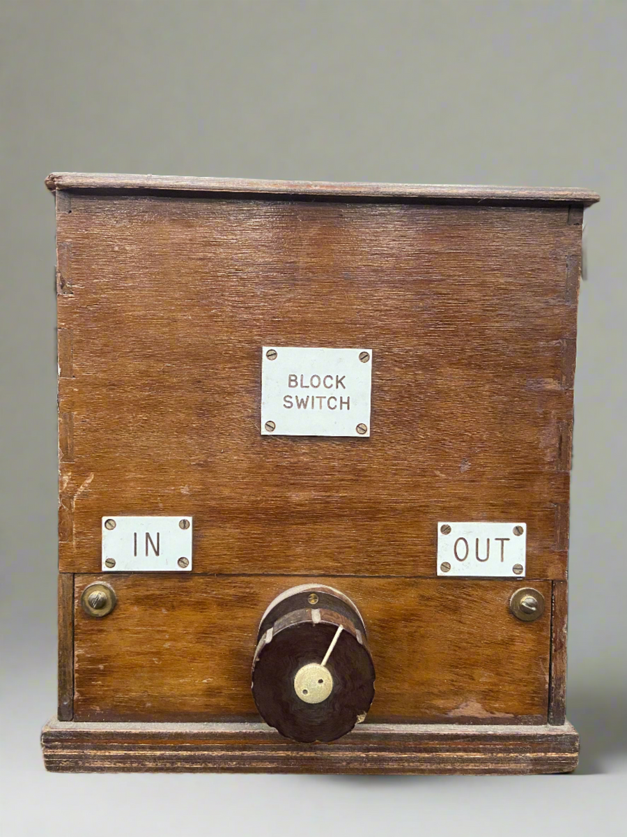 Signmal Machine Box Railway Block Signal Box – Ashwood Props