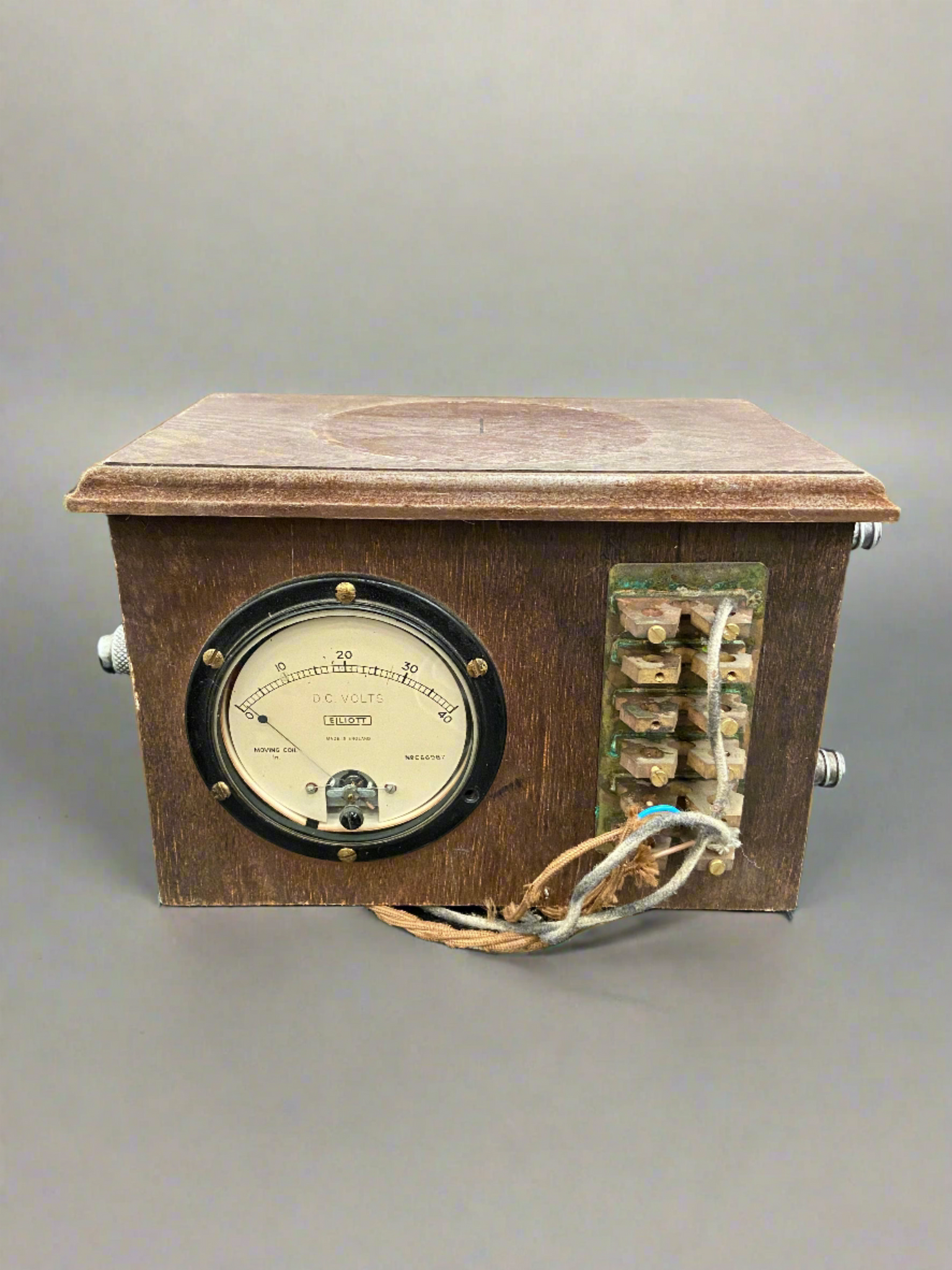 Vintage Elliott Military Voltmeter