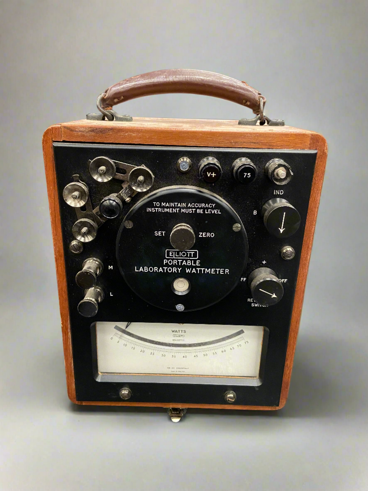 Elliot Multimeter Elliott Portable Laboratory Wattmeter – Ashwood Props