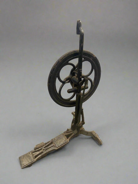 Antique treadle powered dentist drills, circa late 19th century.