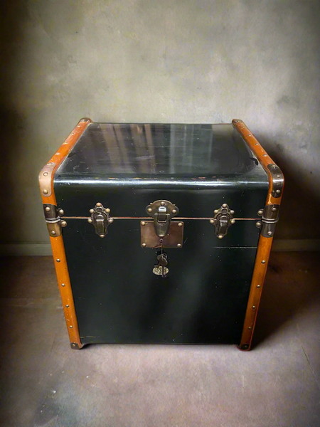 Black Stateroom Trunk End Tables