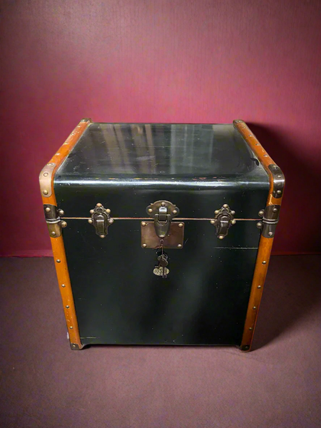 Black Stateroom Trunk End Tables