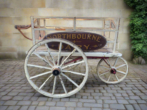 Northbourne Dairy Wooden Milk Cart