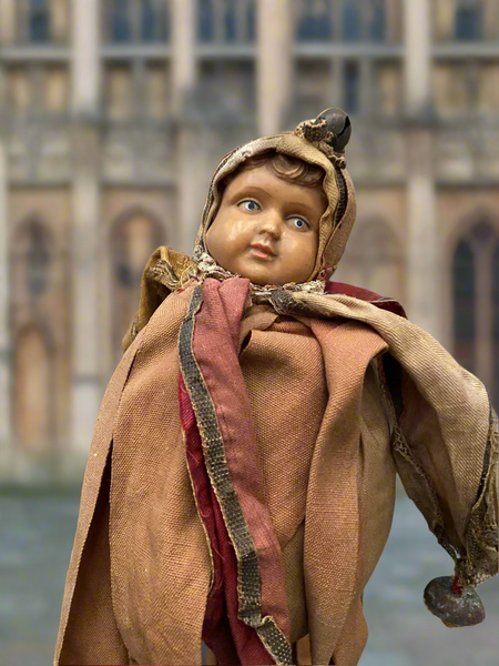 Rag Jester Marotte Doll