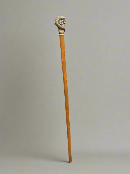 Ivory Dolphin Walking Stick