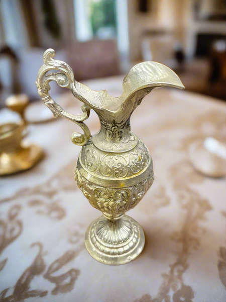 Antique Silver Wine Ewer