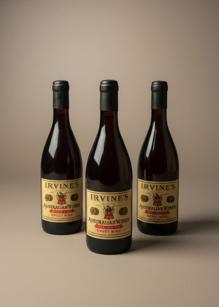 A Selection of Red Wine Bottles