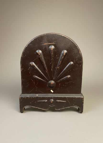 A vintage metal radio loudspeaker, could be by Amplion. Circa 1920s.