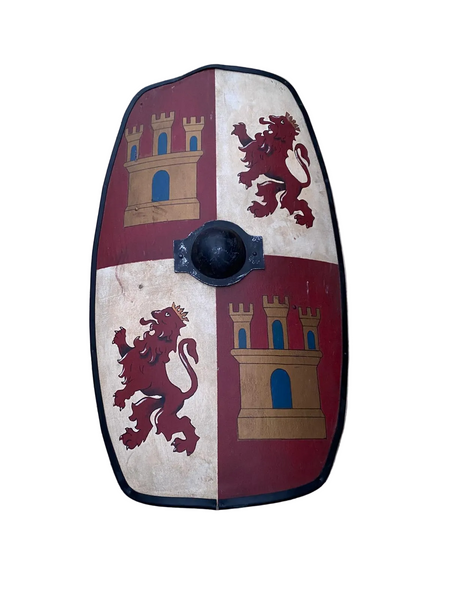 Medieval Red & White Shields