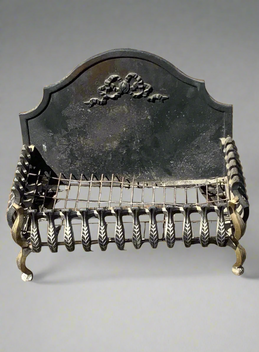 Black Brass Fire Grate