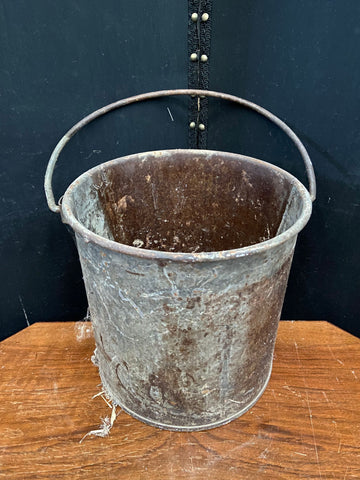 Rusty Round Bucket