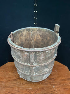 Wooden Banded Bucket