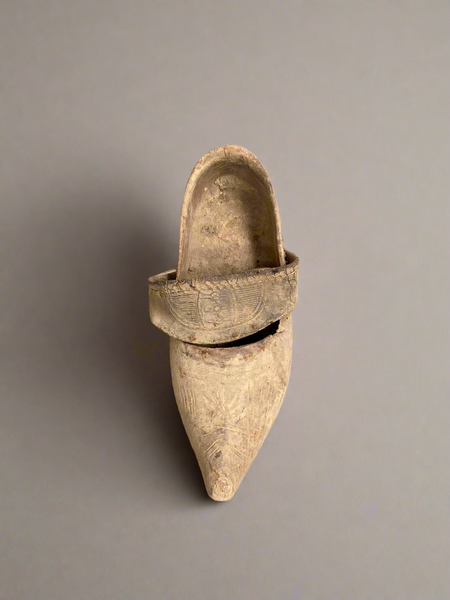 A Collection of Aged Wooden Clogs