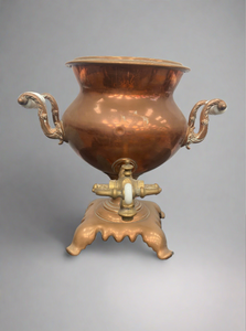 Antique English Copper Tea Urn